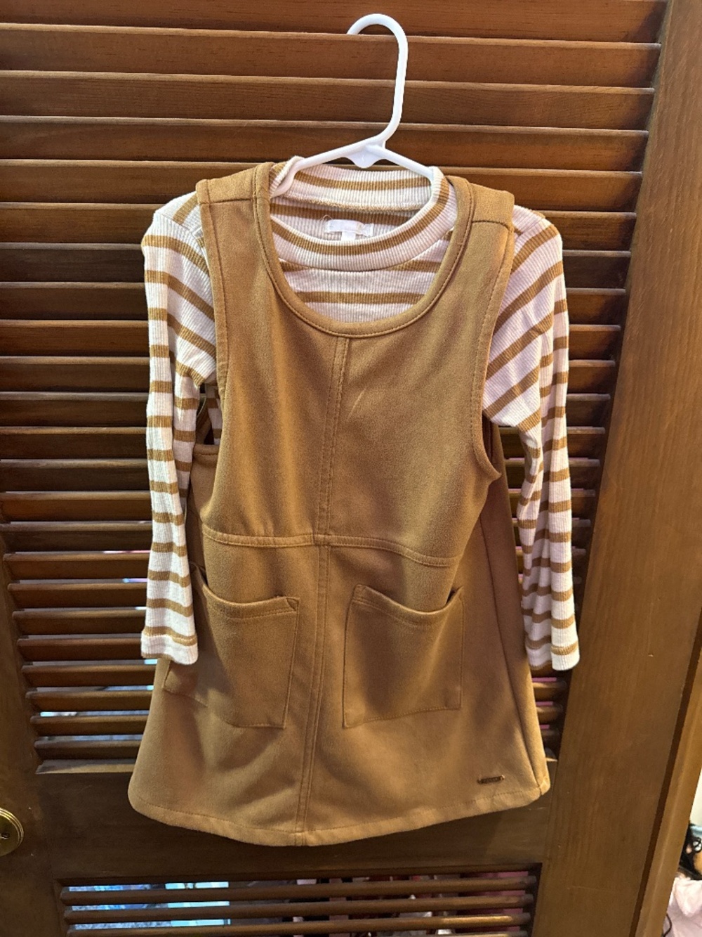Girls Size 4 Dress with Under Shirt